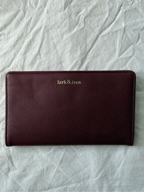 Lark & Ives Bordeaux Burgundy Wallet